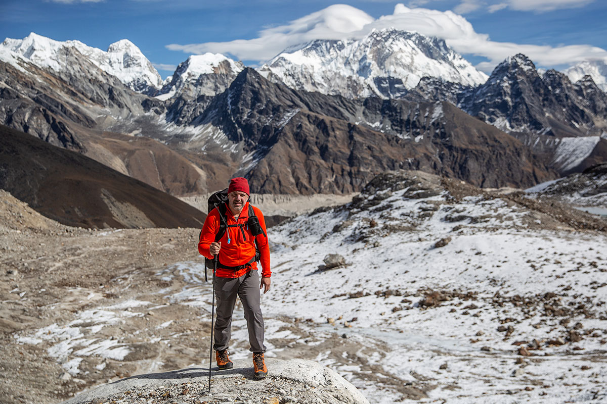 Scarpa Zodiac Tech GTX boots (hiking in snowy Nepal mountains)